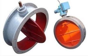 手动、电动圆风门